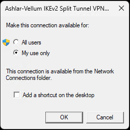 CMAK Installer Scope Option